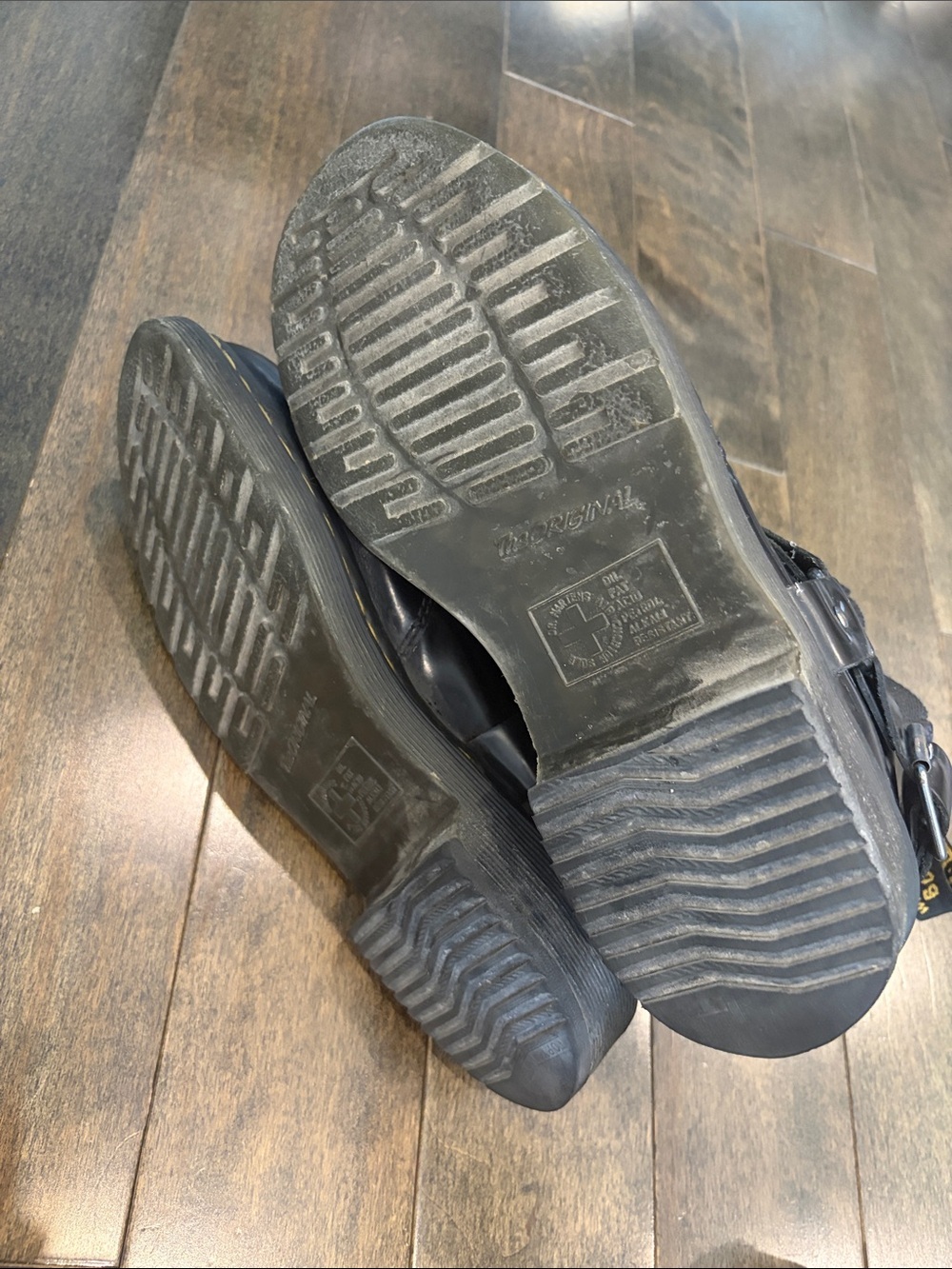 Dr. Martens Black Leather Harness Chelsea Boots - Picture 10 of 10